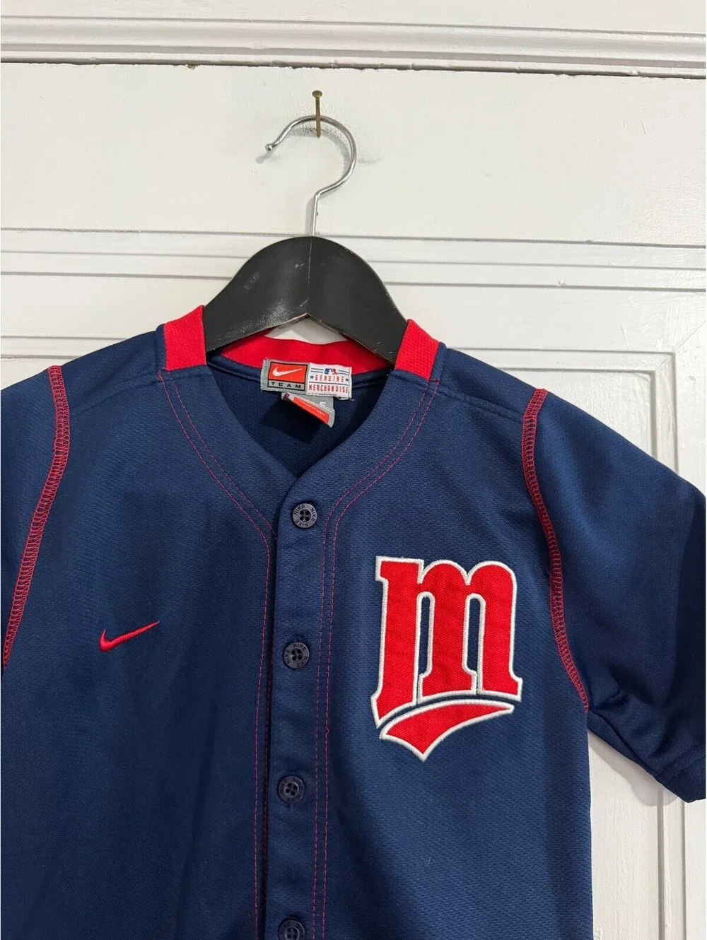 Minnesota Twins Kids Nike Baseball Jersey Size 5